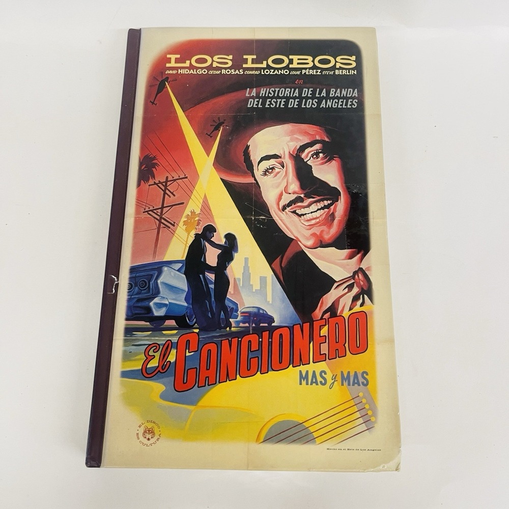 Los Lobos - El Cancionero: Mas y Mas Promotional Poster Rare Rhino Records CD